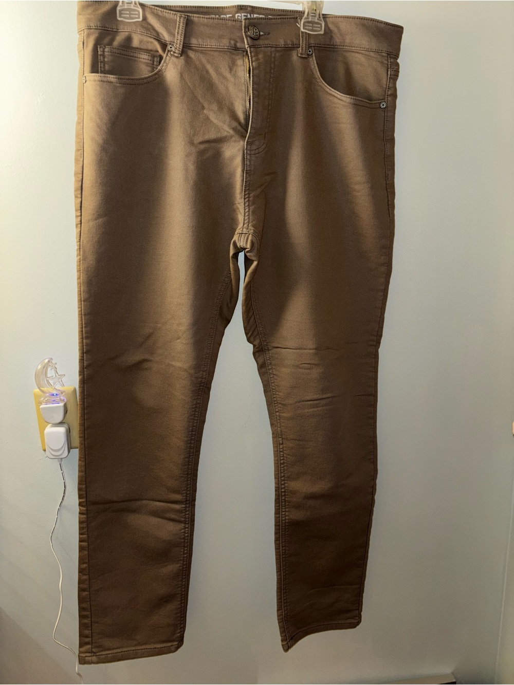 Khaki Men's Slim Fit Jeans